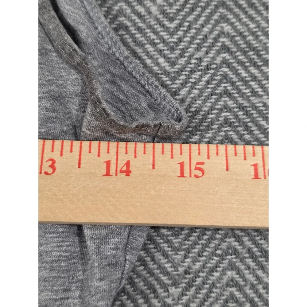 Gap Womens Heather Grey Spaghetti Strap Camisole Scoop Neck Tank Top Size M